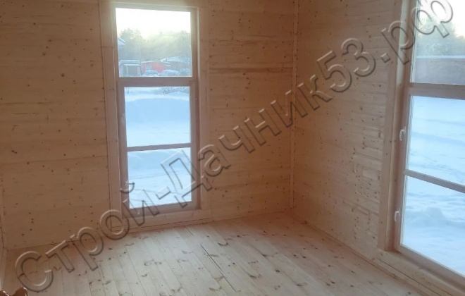 5 Каркасный дом Д-15, 9x8м, 72 М², Республика Карелия, посёлок Пряжа, урочище Шаньгимо (7)